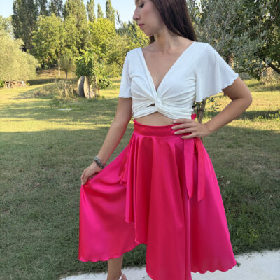 Magenta Chantal tango skirt