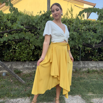 Saffron Chantal tango skirt